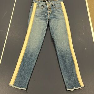 Veronica Beard jeans Debbie 10” skinny size 25